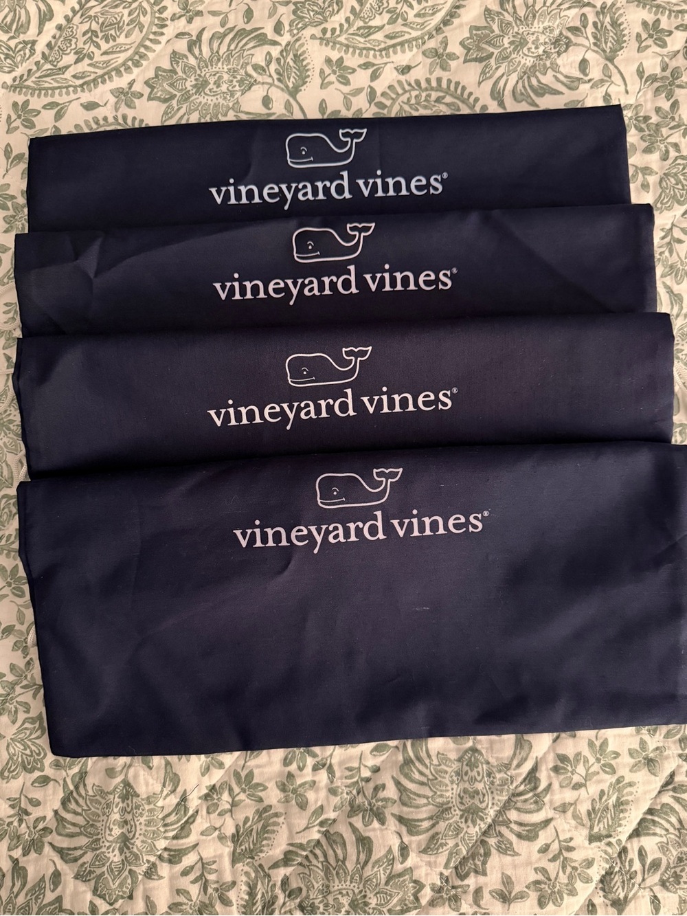 Vineyard Vines drawstring bags. New